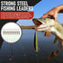 Fishing Leaders with Swivels - Carp, Pike, Catfish, Muskie, Walleye, Bass, Mackerel, Snapper
