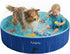 Furrybaby Dog Pool, Kiddie Pool with Hard Plastic Foldable Dog Bath Tub