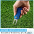 Poen 12 Pieces Golf Divot Tool with Magnetic Ball Marker and Popping Button Metal Foldable Fixer