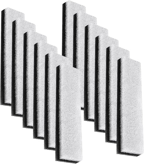 Pet Water Fountain Filter, 12 Pack Replacement Filters Compatible with WF020 Fully Transparency Water Fountain