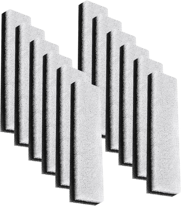 Pet Water Fountain Filter, 12 Pack Replacement Filters Compatible with WF020 Fully Transparency Water Fountain
