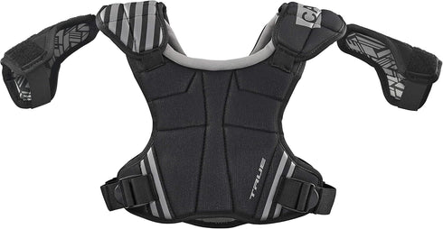 TRUE TEMPER Cadet Youth Boys Lacrosse Shoulder Pad, NOCSAE Compliant, Black, Youth Small