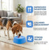 Generic (2, Slow Feeder Lick Bowl for Liquid Dog Treats - Spill-Resistant Lick Mat with Rolling Ball for Bone Broth