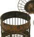 Deco 79 Vintage Metal Birdcage, Fit for Flowers, Planter, Candles, 24", 16"H, Bronze