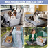 Novelledo 30 lbs,Portable Dog Car Seat for Medium/Small Dogs,Pet Car Seat Travel Bed Detachable Washable Dog Booster