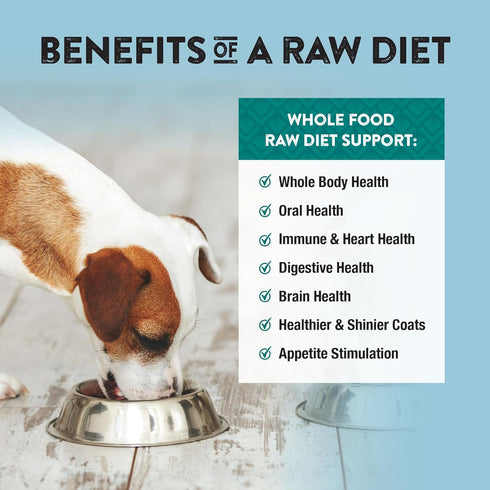 12 Oz Northwest Naturals Freeze-Dried Chicken Dog Food - Bite-Sized Nuggets - Grain-Free, High-Protein, Raw Diet