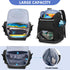 Swim Backpack with Separate Shoe Space, Swim Gear Bag for Swimming Pool and Beach, Black Sports Backpack