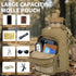 64 oz DEFUNX Half Gallon Water Bottle Insulated with Sleeve - Tactical Stainless Steel Water Jug with MOLLE Water