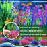 20pcs Fish Tank Decorations Plants, Plastic Aquarium Accessories, Fish Cave and Hideout Ornaments