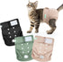Wegreeco Cat Diapers, Cat Diapers for Male Female Cats Spraying Incontinence, Reusable
