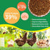 KAYHEN 10LB Dried Black Soldier Fly Larvae Non-GMO BSF Larvae for Chickens More Calcium Than Mealworms High-Protein