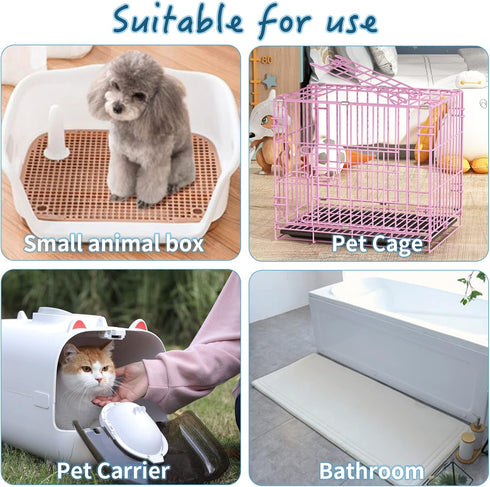 100 Chinchillas Tfwadmx Pcs Rabbit Pee Pads Disposable Cage Liners Leak-Proof Super Absorbent Potty Training Pad
