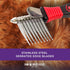 RYAN'S PET SUPPLIES Paw Brothers 9-Blade Dematting Tool for Dog Grooming, Professional Grade