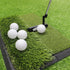 KOFULL Golf Practice Ball - Hollow Plastic Ball for Indoor Training, Pack of 50pcs (White & Multicolor)