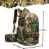 Hunting Backpack, Outdoor Gear Pack with Rain Cover, Durable Large Capacity Day Pack (KHAKI CAMO)