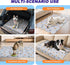 1 Pack 63"x63" WanpeeGoo Washable Pee Pads for Dogs, Absorbent Reusable Training Dog Pads Pet Puppy Pads, Non-Slip