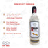 Liquor Bottle Dog Toy, Plush Squeaky Funny Drink Parody Toy for Dogs, Cute Gifts for Puppies