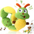 Gigwi Interactive Dog Puzzle Toys, Snuffle Toy Treat Dispensing IQ Training, Cute Caterpillar Design