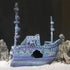 Penn-Plax Pirate Treasure Ship, Medium Sized Aquarium Decor for Decoration Theme and Fun for Fish