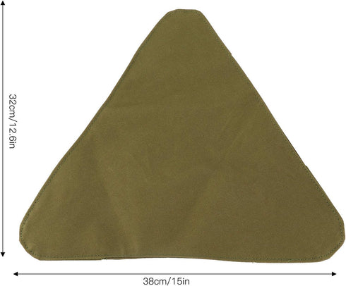3 Backpacking Tripod Stool Cloth Chair, Mini Folding Camping Stool Portable Legs Super Compact Canvas Seat for Outdoor