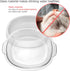 Small Glass Cat Food Bowls, Shallow Water Bowl for Cats, Kitties, and Small Dogs, Transparent Pet Feeding Bowl,