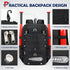 RAINSMORE Baseball Bag - Lightweight Waterproof Backpack for Youth & Adult with Shoe Compartment