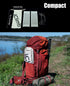 Backpacking iClimb Mini Solo Folding Table Ultralight Compact for Camping Hiking Beach Picnic (Nature - S)