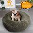 nononfish Dog Bed Mat for Medium Dogs, Army Green Orthopedic Pet Bed, 30x30x7 inches, Washable