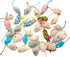 Fashion's Talk Catnip Cat Toys, Soft Plush Mice Assorted Style Variety Pack, 32 Count