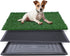 FluffyDream Dog Grass Pad with Tray, 20"x25" Artificial Grass for Dogs Potty