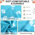 12 Pieces Fleece Blankets for Pets, Dog Puppy Blankets, Paw Print Dogs Cat Blanket Bedding Cover for Small Animals, 18