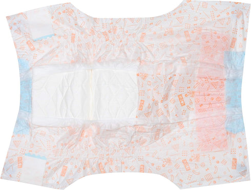 Wags & Wiggles Female Dog Diapers, X-Small, 12"-15" Waist, Disposable Doggie Diapers (Pack of 12)