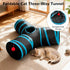 3 Tempcore Pet Cat Tunnel Tube Cat Toys Way Collapsible, Tunnels for Indoor CatsKitty Bored Peek Hole Toy Ball Cat