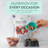 Freeze Dried Cat Food by Meow, Beef & Hoki Recipe, High Protein Treats, Meals & Toppers, 9.9 oz