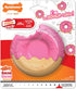 Nylabone Power Chew Donut Dog Chew Toy, Durable Bacon Glazed Flavor for Aggressive Chewers