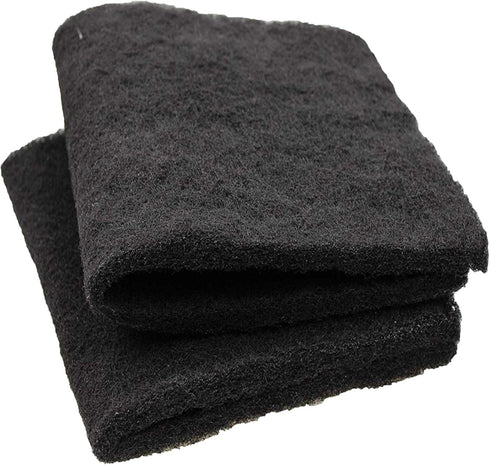 CFS – Pack of 2 Premium Activated Carbon Filter Media Pad for Aquarium Filter Media, 18" x 10"