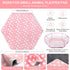 VitalCozy Hamster Playpen with Mat Small Animal Cage Tent Breathable Transparent Guinea Pig Playpen Waterproof Portable