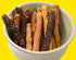 (12 Count) Lucky Premium Treats Lucky Slims - Long Chicken Jerky Dog Treats and Crunchy Dog Chew Sticks with Real