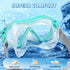 Supertrip Adult Swim Goggles - Tempered Glass Snorkeling Gear with Nose Cover