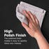 22"x 22" 2 Pack, IRIS USA Pee Pad Holder for Dogs and Puppies, Potty Training Tray with Secured Latches, Non-Skid Feet