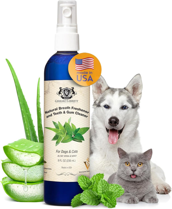 Dog Mouthwash, Dog and Cat Breath Spray with Baking Soda - 8