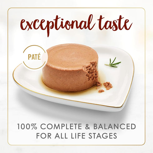 3 oz. (Pack 48) Fancy Feast Purina Tender Beef Feast Classic Grain Free Wet Cat Food Pate - Cans