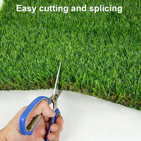 THREE ORANGES 2-Pack 14x18 Washable Artificial Grass Pads for Dogs, in Reusable Turf Mats, Realistic Grass for Indoor
