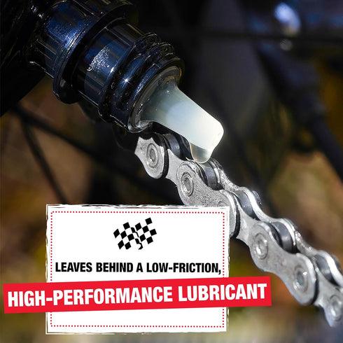 1-Step 8 oz Finish Line Bike Chain Cleaner and Lubricant Cleans, Lubricates & Protects in One Application, Helps Reduce