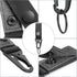 FRTKK Tactical Molle Key Ring Gear Key Keeper Nylon Belt Keychain Clip for Molle Bags