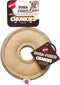 SPOT Dura-Fused Chunkies Ring Dog Toy - All Natural Leather and Felt, Durable Extra Thick Chew Toy for Aggressive