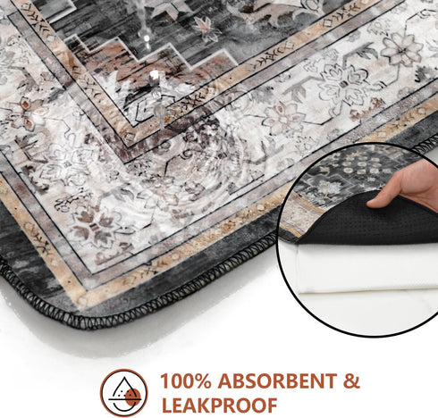 Usnfhcaw 72x72 Washable Pee Pads for Dogs, Absorbent Reusable Puppy Pads Waterproof, Leakproof & Non-Slip Whelping Pad