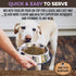 Dog Food Topper - Super Foods, Healthy Vegan Flavor Mix for Picky Eaters, Blueberries, Carrots, Spinach, Sweet Potato,