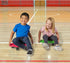hand2mind Green Indoor Scooter Board with Handles, Gym Scooters for Kids, PE Equipment for Elementary School