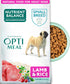 OPtimeal Small Breed Dog Food - High-Protein Lamb & Rice, Proudly Ukrainian, 3.3lbs for Healthy Digestion